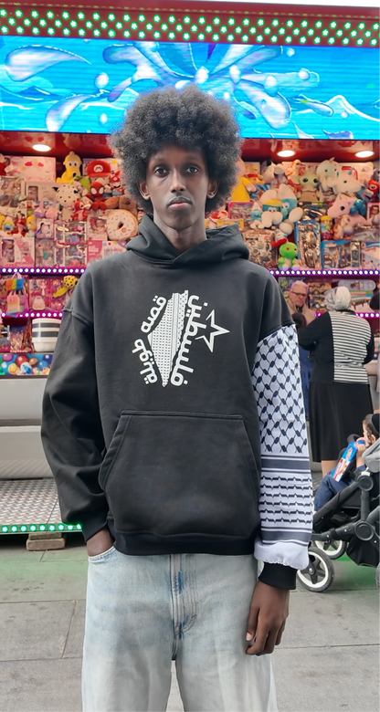 Kefiyeh Hoodie  ™ black